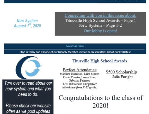 2020 Summer Newsletter